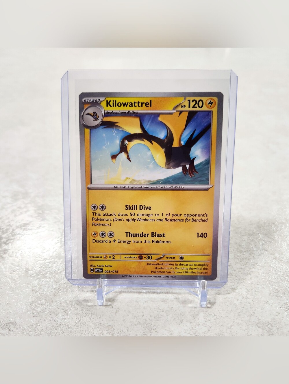 Kilowattrel 008/015 McDonald's 2023 Regular